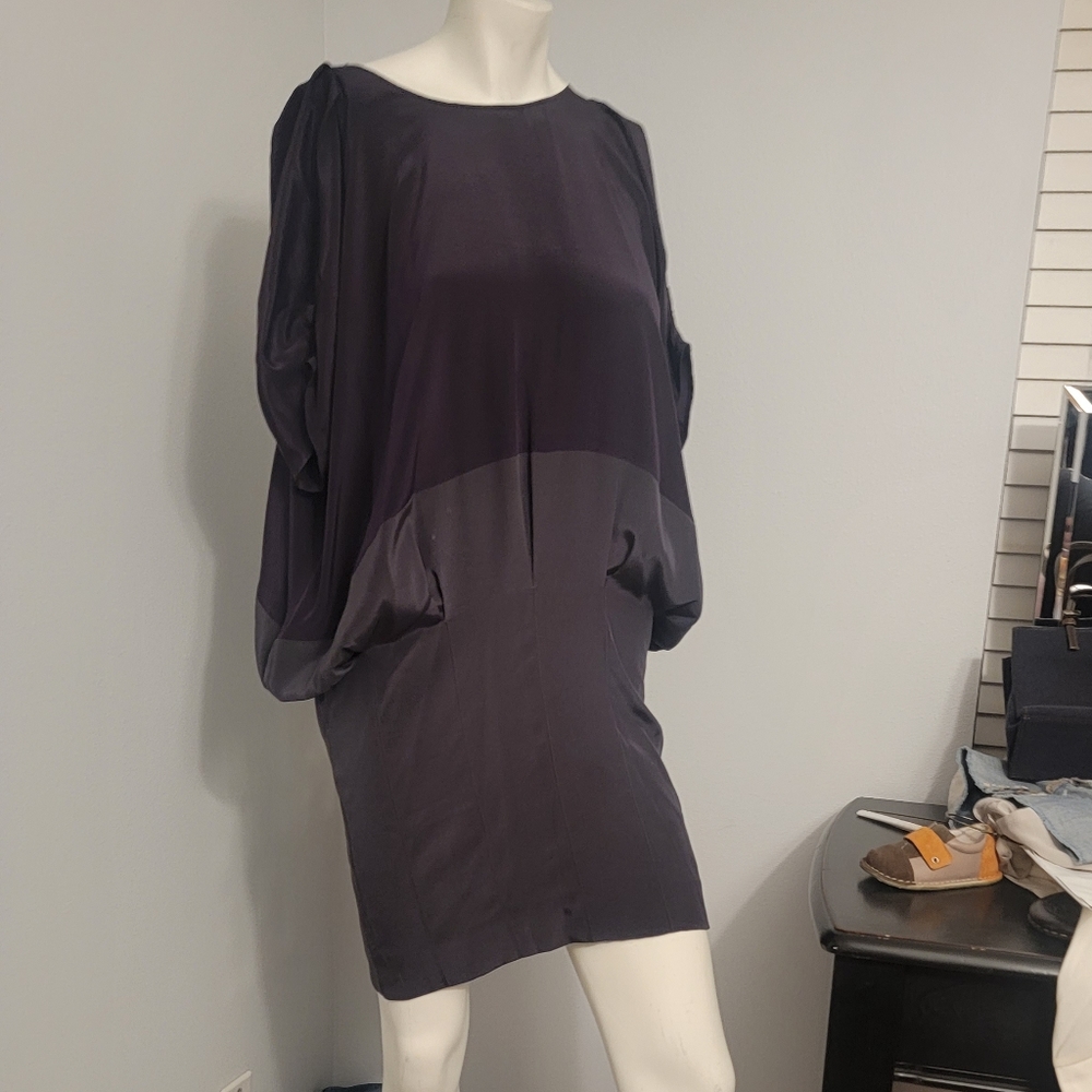 BCBGMAXAzria runway 2009 Vintage Library Trace Off dress Run-To-10 BNWT'S